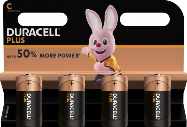 Duracell D MN1400/LR14 Plus im 4er Blister